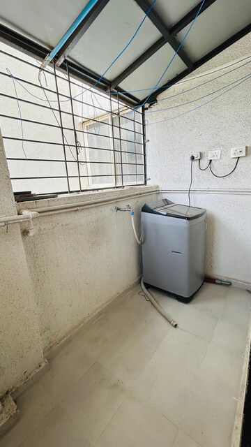 Bathroom in 2 BHK Apartment at Vaishnavi Sahil Vighnesh, Wakad – for Rent