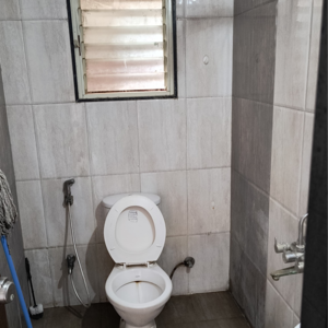 Bathroom in 2 BHK Apartment at Paramount Altissimo, Wakad – for Sale
