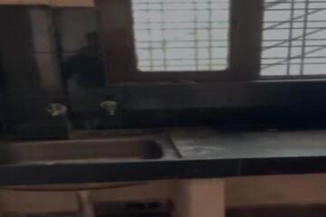 Kitchen in 1 BHK Apartment at Sanath Nagar – for Rent
