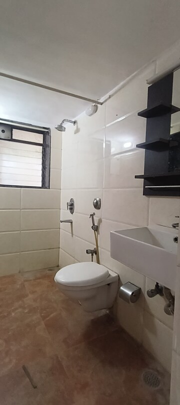 Bathroom in 2 BHK Apartment at Hillslope CHS, Pali Hill – for Rent