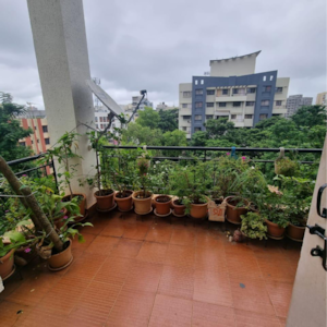 Balcony in 2 BHK Apartment at The Construction Verve Apartments, Bhagwan Nagar – for Sale