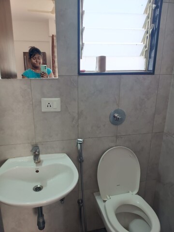 Bathroom in 2 BHK Apartment at Vilas Javdekar Yashone Hinjawadi Phase 1, Hinjewadi – for Rent