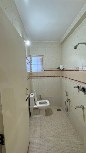 Bathroom in 3 BHK Apartment at Porvorim – for Rent