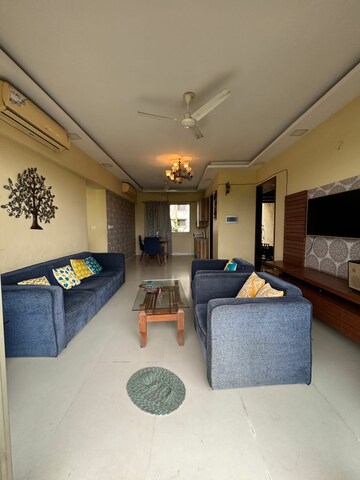 Living Room in 3 BHK Apartment at Lodha Golflinks, Dombivli East – for Rent
