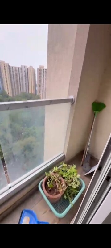Balcony in 2 BHK Apartment at Dosti West County Phase 4 Dosti Pine, Balkum Pada – for Rent