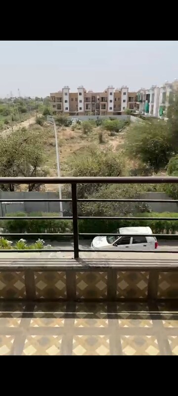 Balcony in 3 BHK Builder Floor at BPTP Park Towers, Sector 77 – for Rent