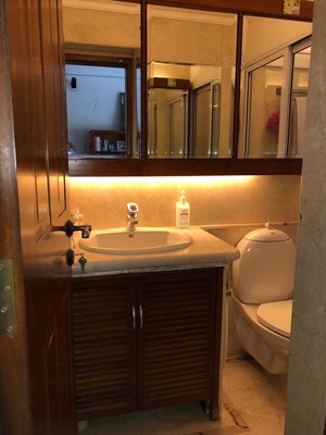Bathroom in 3 BHK Apartment at Naperol Tower Condominium, Wadala – for Sale