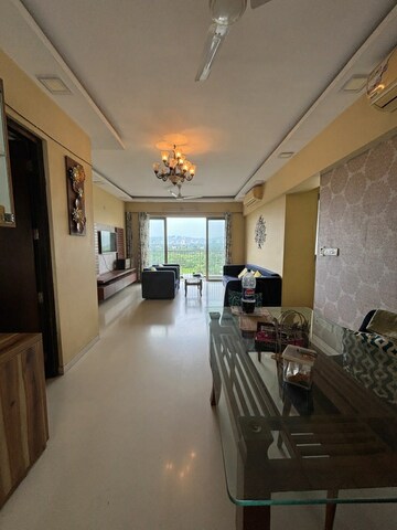 Living Room in 3 BHK Apartment at Lodha Golflinks, Dombivli East – for Rent