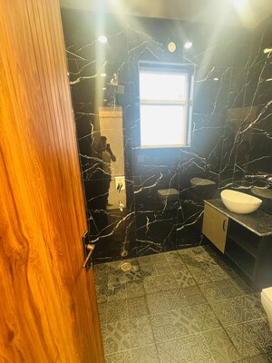 Attached Bathroom in 3 BHK Apartment at Maya Green Lotus Saksham, International Airport Road – for Sale