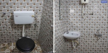 Bathroom in  Pg at Cbd Belapur Sector 11 – for Rent
