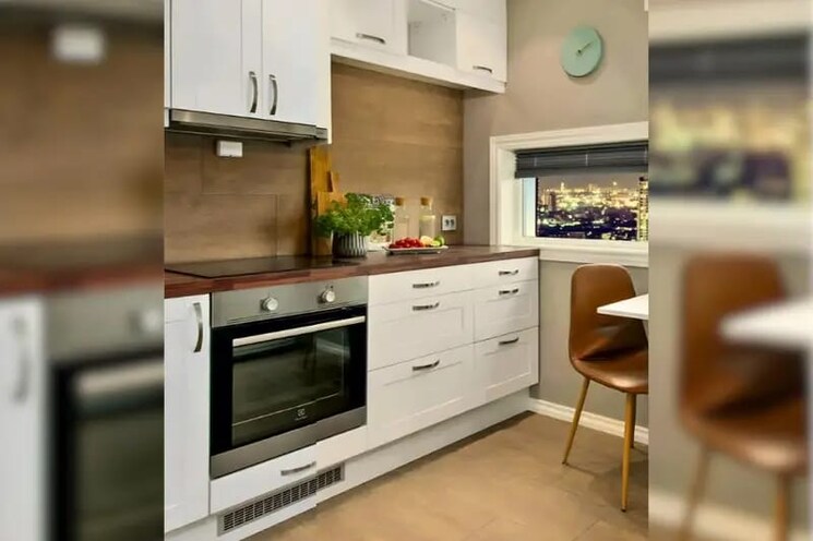 Kitchen, vihang-evana 1 Bedroom 420 Sq.Ft. Apartment In Kasarvadavali Thane 9045297