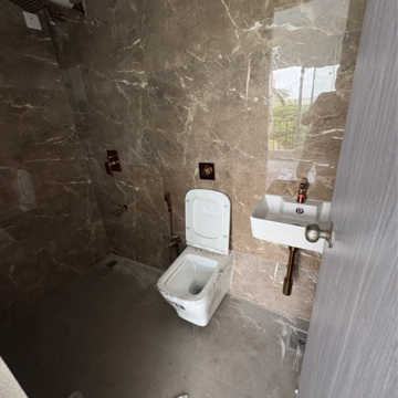 Attached Bathroom in 1 BHK Apartment at Pestom Sagar Colony, Tilak Nagar – for Rent