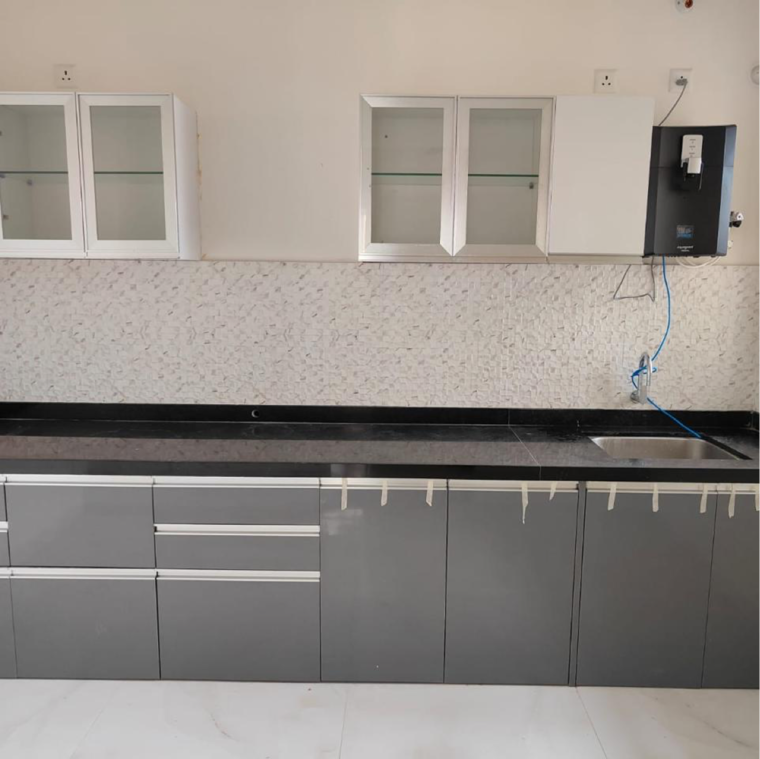 Kitchen, vtp-hilife-phase-2 2 Bedroom 650 Sq.Ft. Apartment In Thergaon Pune 9045282