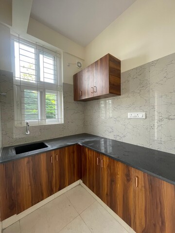 Kitchen in 1 BHK Builder Floor at Hsr Layout – for Rent