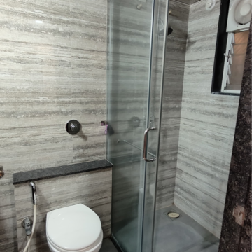 Bathroom in 2 BHK Apartment at Sukhwani Skylines, Bhagwan Nagar – for Rent