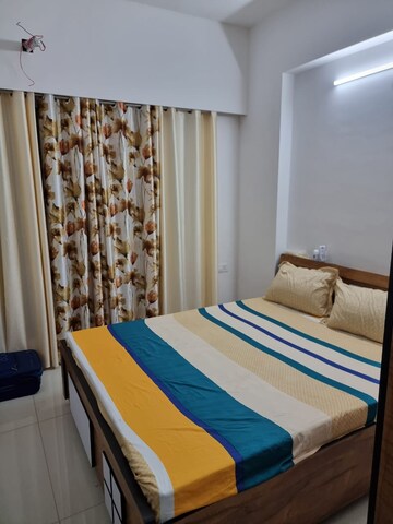 Bedroom in 2 BHK Apartment at Adani Aster Neo, Shantigram – for Rent