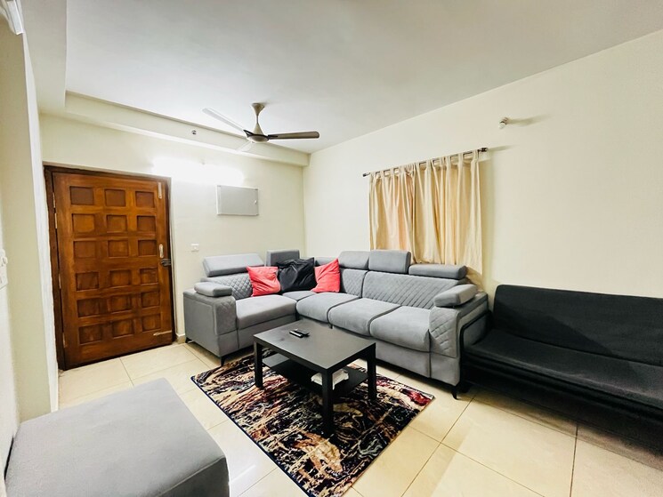 Living Room, kokapet 2 Bedroom 1468 Sq.Ft. Apartment In Kokapet Hyderabad 9045368