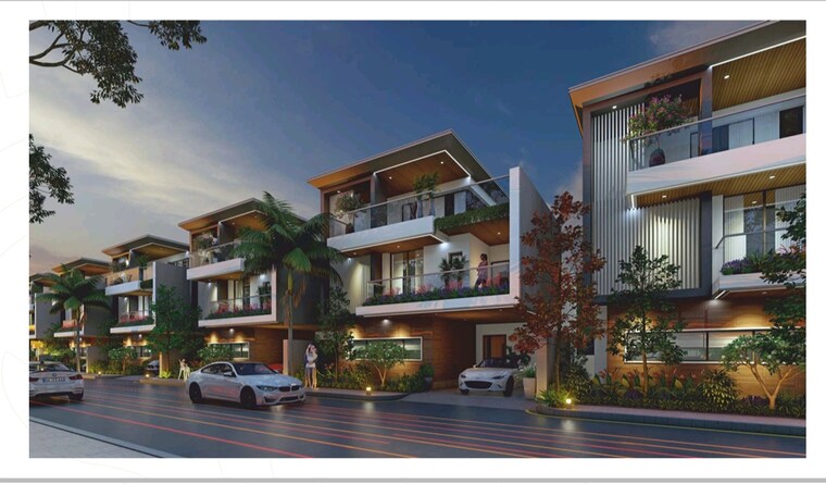 Exterior View, aaditri-empire-royal-villas 5 Bedroom 5220 Sq.Ft. Villa In Velmala Hyderabad 9045446