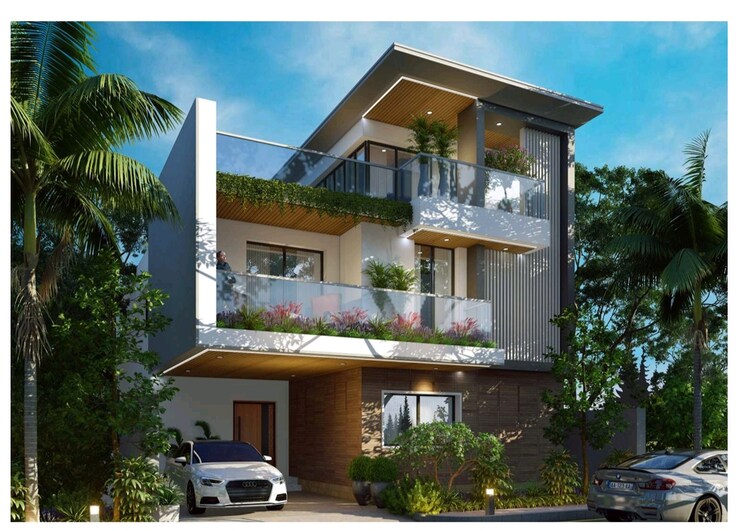 Exterior View, aaditri-empire-royal-villas 5 Bedroom 5220 Sq.Ft. Villa In Velmala Hyderabad 9045446