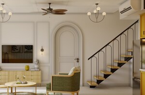 Living Room in 2 BHK Apartment at Siolim – for Sale