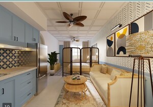 Living Room in 2 BHK Apartment at Siolim – for Sale