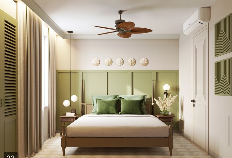 Bedroom, siolim 2 Bedroom 1650 Sq.Ft. Apartment In Siolim Goa 9045618