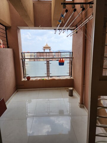 Balcony in 2 BHK Apartment at GK Silverland Residency Phase 3, Ravet – for Sale