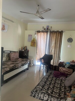 Living Room in 2 BHK Apartment at Shree Ganesh Vihar, Dhanori – for Sale