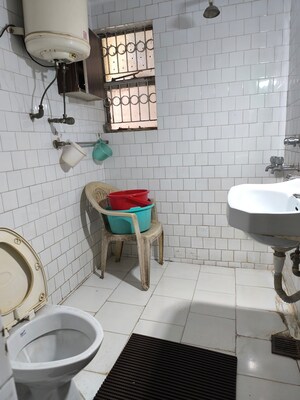 Bathroom in 3 BHK Apartment at Vasant Kunj – for Sale