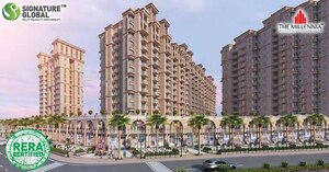 3 BHK Apartment For Sale in Signature The Millennia 2, Sector 37d