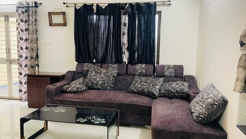 Living Room in 2 BHK Apartment at Windwards CHS, Wakad – for Rent