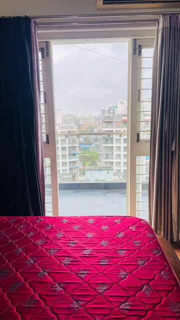 Bedroom in 2 BHK Apartment at Windwards CHS, Wakad – for Rent