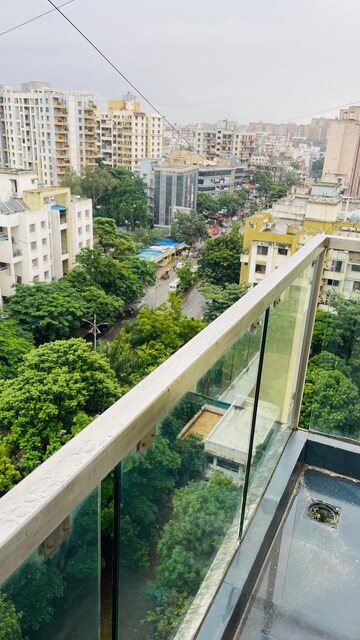 Balcony in 2 BHK Apartment at Windwards CHS, Wakad – for Rent