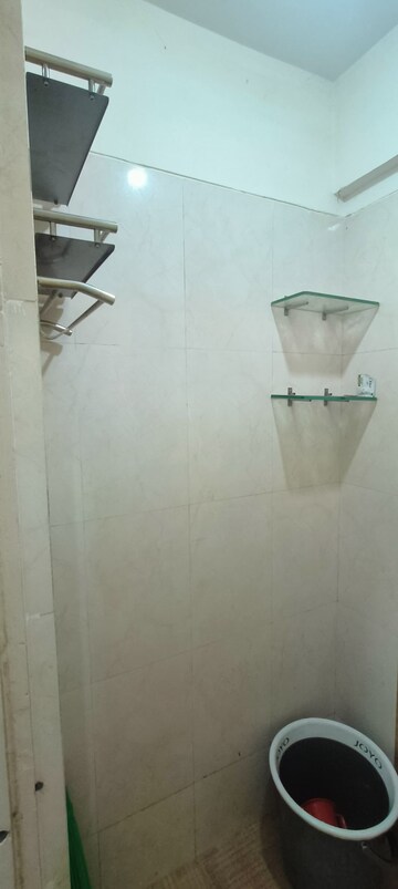 Bathroom in 1 BHK Apartment at Vijay Orovia, Ghodbunder Road – for Rent