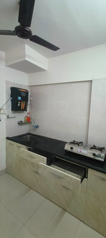 Kitchen in 1 BHK Apartment at Vijay Orovia, Ghodbunder Road – for Rent