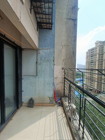 Balcony in 2 BHK Apartment at Pride Park, Dhokali – for Rent