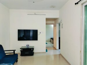 Living Room in 1 BHK Apartment at Vijay Galaxy, Waghbil – for Sale