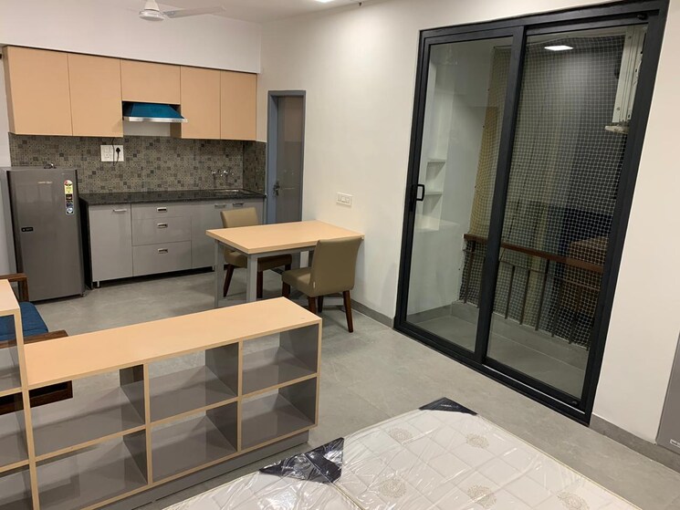 Kitchen, saket Studio 400 Sq.Ft. Apartment In Saket Delhi 9046213