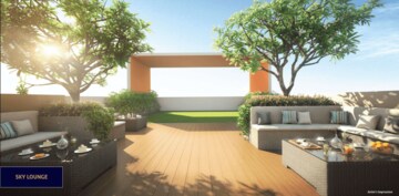 Balcony in 3 BHK Apartment at Mahindra IvyLush, Kharadi – for Sale