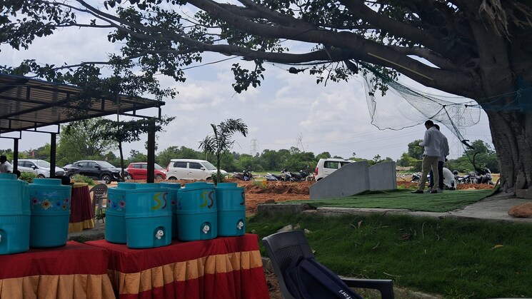 Exterior View, navabhoomi-wonder-front  167 Sq.Yd. Plot In Kongar Khurd Hyderabad 9046389