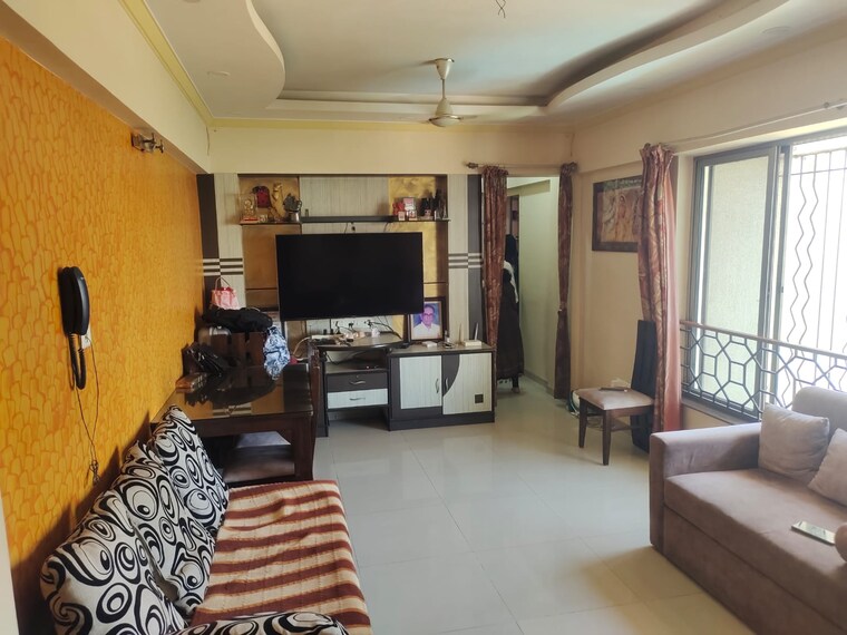 Living Room, gundecha-valley-of-flowers 3 Bedroom 1150 Sq.Ft. Apartment In Kandivali East Mumbai 9046418