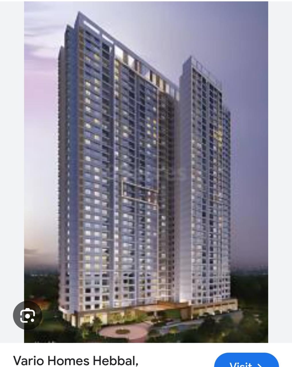 2 BHK Apartment For Sale in Karle Vario Homes