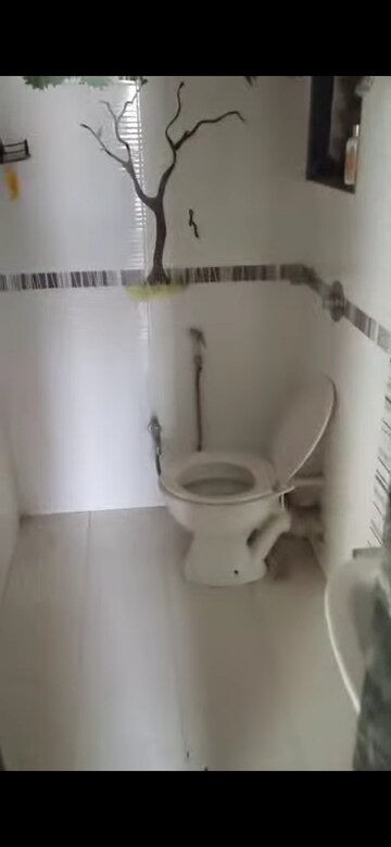 Bathroom in 1 BHK Apartment at Mahavir Kalpavruksha, Ghodbunder Road – for Sale