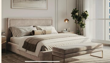 Bedroom in 3 BHK Apartment at Lohia Jain The Reserve, Koregaon Park Annexe – for Sale
