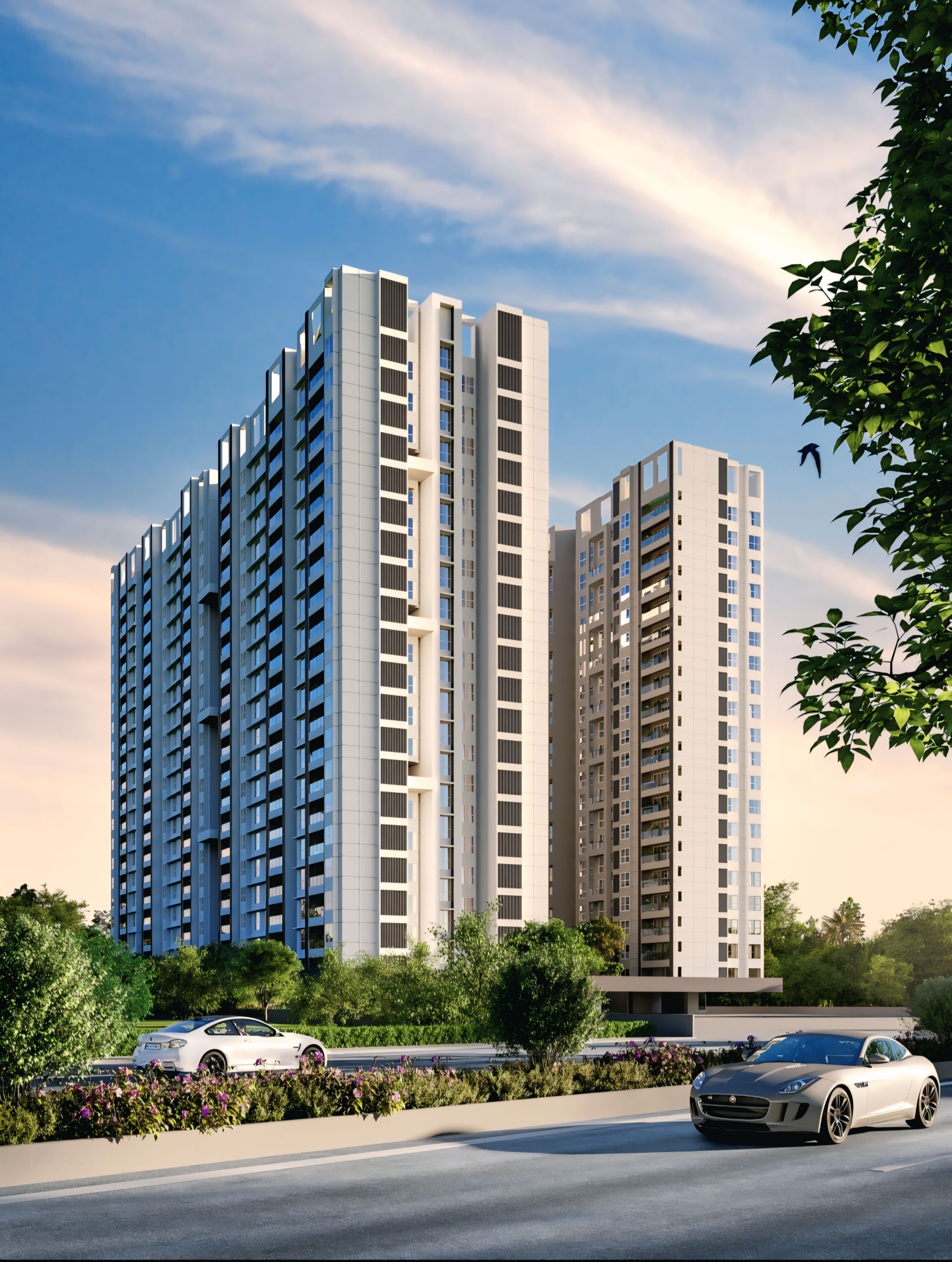 3 BHK + Study Room Apartment For Sale in Lohia Jain The Reserve