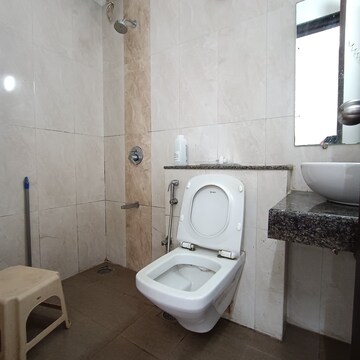 Bathroom in 3 BHK Apartment at CCI Rivali Park Wintergreen, Magathane – for Rent