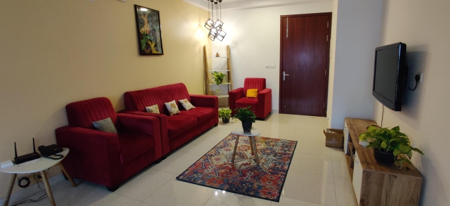 2 BHK + Pooja Room Apartment For Rent in Prestige High Fields