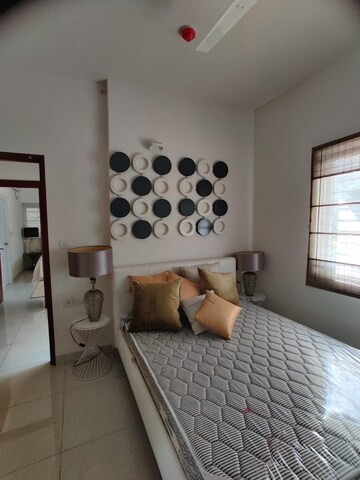 Living Room in 3 BHK Apartment at Prestige High Fields, Gachibowli – for Rent
