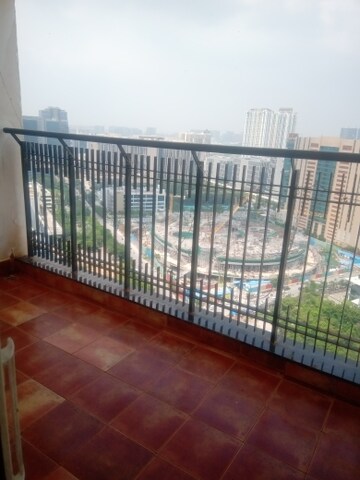 Balcony in 4 BHK Apartment at Prestige High Fields, Gachibowli – for Rent