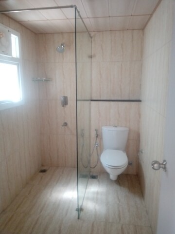 Bathroom in 4 BHK Apartment at Prestige High Fields, Gachibowli – for Rent